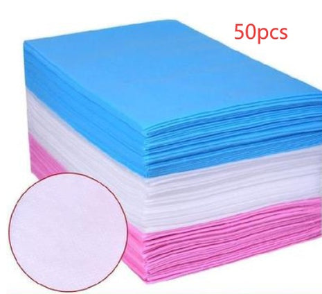 Physical therapy bed disposable sheets