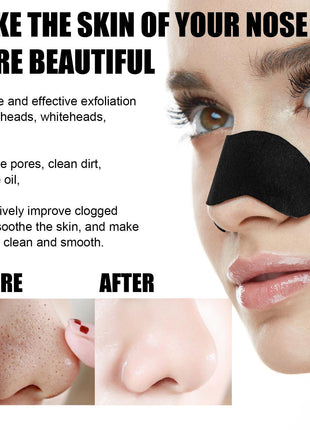 10 Pcs Blackhead Nose Patch Nose Pore Cleansing Strips Deep Cleansing Blackhead Remover Strips For Women Men