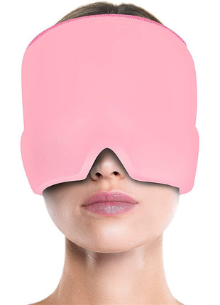 Migraine Relief Hat Ice Pack Headache Relief Gel Eye Mask