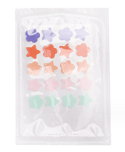 Colored Loving Heart Facial Hydrocolloid Acne Patch