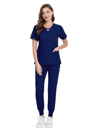 Elastic Nurses' Uniform Operating Room Suit