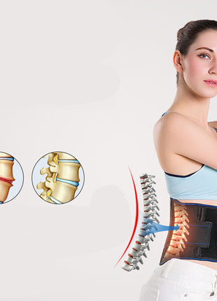 Warm magnetic therapy lumbar disc herniation belt